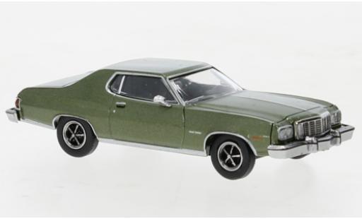 Coche miniatura Ford Gran Torino 1/87 Brekina metallise verde foncé 1976 Ford Gran Torino 1/87 Brekina metallise verde foncé 1976 coche miniatura