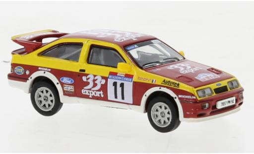 Ford Sierra 1/87 Brekina RS Cosworth 33 Export 1987 coche miniatura
