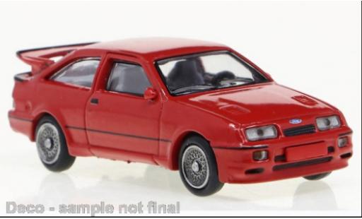 Coche miniatura Ford Sierra 1/87 Brekina RS Cosworth rojo 1988 Ford Sierra 1/87 Brekina RS Cosworth rojo 1988 coche miniatura