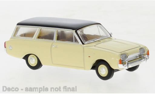 Ford Taunus 1/87 Brekina P3 Turnier beige/grau 1964 coche miniatura