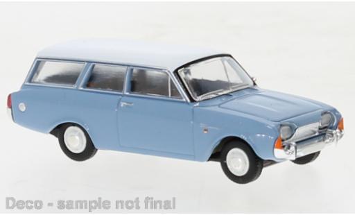 Ford Taunus 1/87 Brekina P3 Turnier azul clair/blanche 1964 coche miniatura