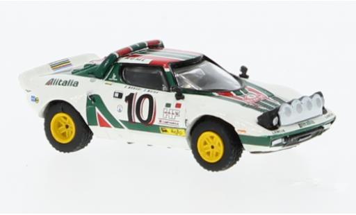 Lancia Stratos 1/87 Brekina HF No.10 Alitalia 1976 coche miniatura