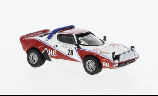 Lancia Stratos 1/87 Brekina HF No.28 R6 1982 coche miniatura