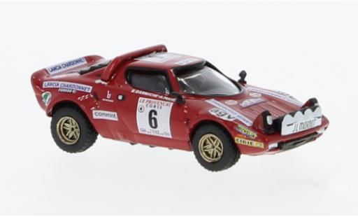 Lancia Stratos 1/87 Brekina HF No.6 Chardonnet 1975 coche miniatura