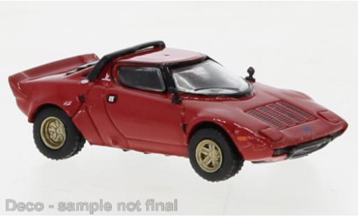 Lancia Stratos 1/87 Brekina HF rouge 1975 coche miniatura