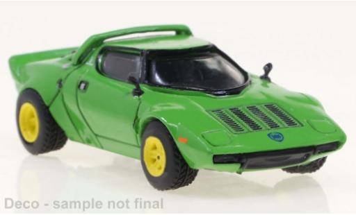 Lancia Stratos 1/87 Brekina HF verde 1975 coche miniatura