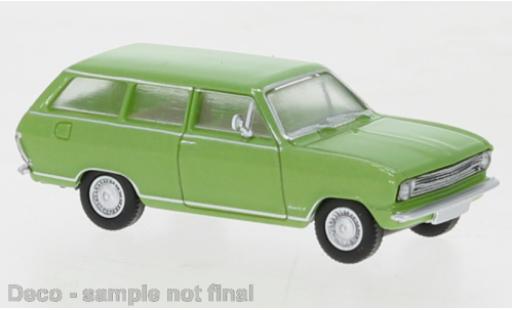 Opel Kadett 1/87 Brekina B Caravan metallise verde 1965 coche miniatura