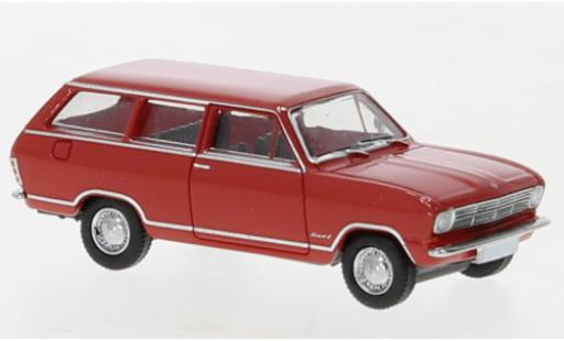 Coche miniatura Opel Kadett 1/87 Brekina B Caravan rouge 1965 Opel Kadett 1/87 Brekina B Caravan rouge 1965 coche miniatura