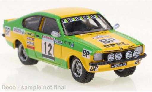 Opel Kadett 1/87 Brekina C GT/E No.12 Tour de Corse 1976 coche miniatura