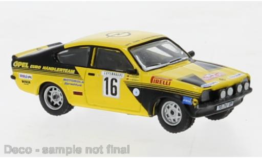 Opel Kadett 1/87 Brekina C GT/E No.16 Rallye Monte Carlo 1976 coche miniatura