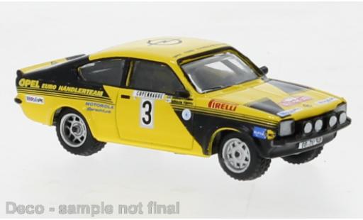 Opel Kadett 1/87 Brekina C GT/E No.3 Rallye Monte Carlo 1976 coche miniatura