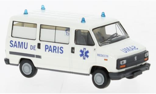 Coche miniatura Peugeot J5 1/87 Brekina bus Samu de Paris (FR) 1982 Peugeot J5 1/87 Brekina bus Samu de Paris (FR) 1982 coche miniatura