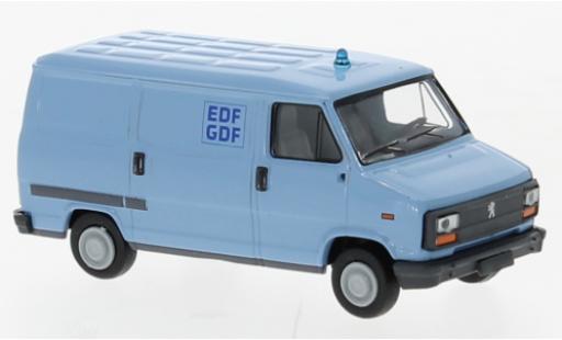 Coche miniatura Peugeot J5 1/87 Brekina fourgon EDF 1982 Peugeot J5 1/87 Brekina fourgon EDF 1982 coche miniatura
