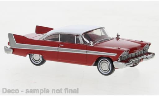 Coche miniatura Plymouth Fury 1/87 Brekina rojo/blanco 1958 Plymouth Fury 1/87 Brekina rojo/blanco 1958 coche miniatura
