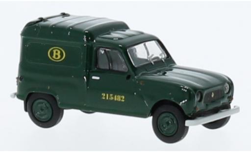 Coche miniatura Renault 4 1/87 Brekina R Fourgonnette Bahn Belgique (B) 1961 Renault 4 1/87 Brekina R Fourgonnette Bahn Belgique (B) 1961 coche miniatura
