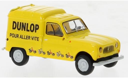 Coche miniatura Renault 4 1/87 Brekina R Fourgonnette Dunlop 1960 Renault 4 1/87 Brekina R Fourgonnette Dunlop 1960 coche miniatura