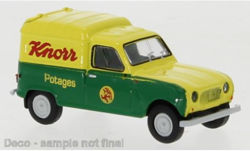 Coche miniatura Renault 4 1/87 Brekina R Fourgonnette Knorr Potages 1961 Renault 4 1/87 Brekina R Fourgonnette Knorr Potages 1961 coche miniatura