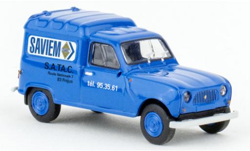 Coche miniatura Renault 4 1/87 Brekina R Fourgonnette Saviem 1961 Renault 4 1/87 Brekina R Fourgonnette Saviem 1961 coche miniatura
