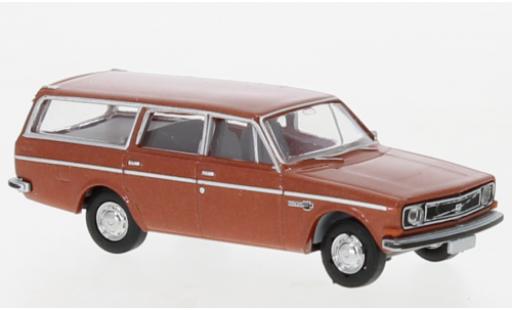 Volvo 145 1/87 Brekina camionnette metallise naranja 1971 coche miniatura