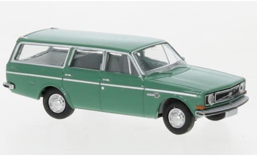 Volvo 145 1/87 Brekina camionnette verde 1971 coche miniatura