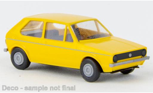 Coche miniatura Volkswagen Golf 1/87 Brekina I amarillo 1974 Volkswagen Golf 1/87 Brekina I amarillo 1974 coche miniatura