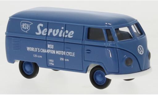 Coche miniatura Volkswagen T1 1/87 Brekina a fourgon NSU Service (GB) 1950 Volkswagen T1 1/87 Brekina a fourgon NSU Service (GB) 1950 coche miniatura