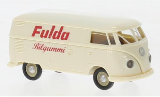 Coche miniatura Volkswagen T1 1/87 Brekina b fourgon Fulda Bilgummi 1960 Volkswagen T1 1/87 Brekina b fourgon Fulda Bilgummi 1960 coche miniatura