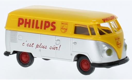 Coche miniatura Volkswagen T1 1/87 Brekina b fourgon Philips Philips 1960 Volkswagen T1 1/87 Brekina b fourgon Philips Philips 1960 coche miniatura