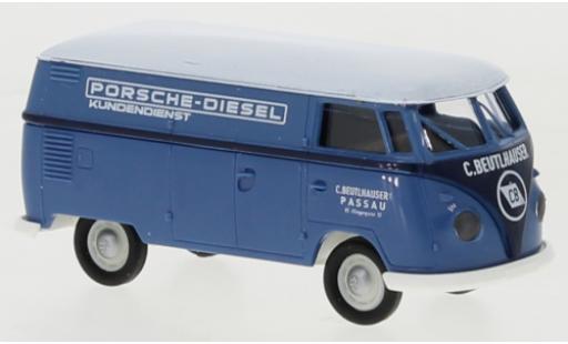 Coche miniatura Volkswagen T1 1/87 Brekina b fourgon Porsche Beutlhauser 1960 Volkswagen T1 1/87 Brekina b fourgon Porsche Beutlhauser 1960 coche miniatura