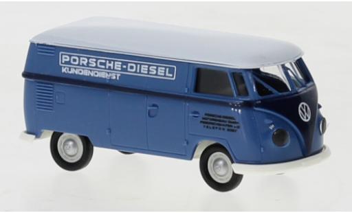 Coche miniatura Volkswagen T1 1/87 Brekina b fourgon Porsche Diesel Porsche Diesel Service clients 1960 Volkswagen T1 1/87 Brekina b fourgon Porsche Diesel Porsche Diesel Service clients 1960 coche miniatura