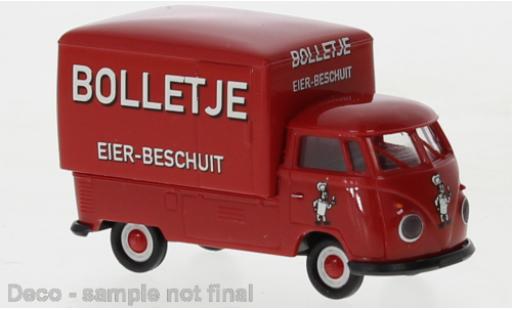 Coche miniatura Volkswagen T1 1/87 Brekina b Großraum-wagon conteneur Bolletje 1960 Volkswagen T1 1/87 Brekina b Großraum-wagon conteneur Bolletje 1960 coche miniatura