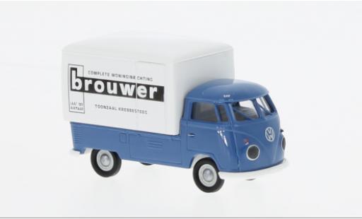 Coche miniatura Volkswagen T1 1/87 Brekina b Großraum-wagon conteneur Brouwer 1960 Volkswagen T1 1/87 Brekina b Großraum-wagon conteneur Brouwer 1960 coche miniatura