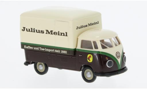 Coche miniatura Volkswagen T1 1/87 Brekina b Großraum-wagon conteneur Julius Meinl 1960 Volkswagen T1 1/87 Brekina b Großraum-wagon conteneur Julius Meinl 1960 coche miniatura