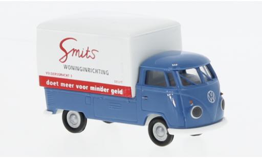 Coche miniatura Volkswagen T1 1/87 Brekina b Großraum-wagon conteneur Smits 1960 Volkswagen T1 1/87 Brekina b Großraum-wagon conteneur Smits 1960 coche miniatura