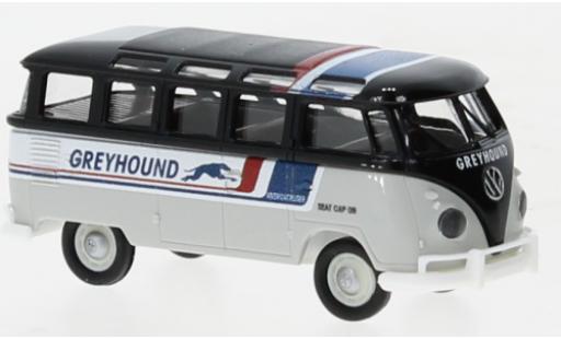 Coche miniatura Volkswagen T1 1/87 Brekina b Samba Greyhound 1960 Volkswagen T1 1/87 Brekina b Samba Greyhound 1960 coche miniatura