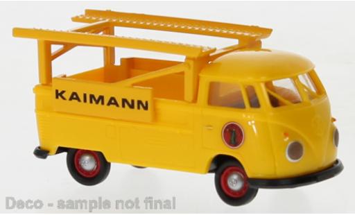 Coche miniatura Volkswagen T1 1/87 Brekina b transporteur Race Kaimann Kaimann 1960 Volkswagen T1 1/87 Brekina b transporteur Race Kaimann Kaimann 1960 coche miniatura