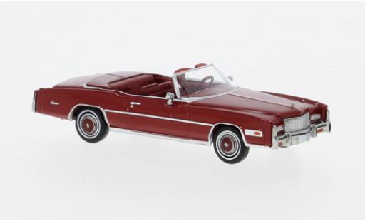 Cadillac Eldorado 1/87 Brekina Cabriolet rojo 1976 1:87 coche miniatura