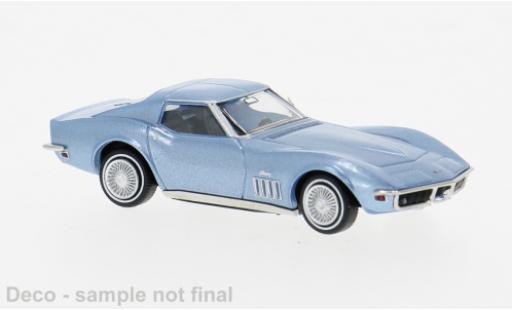 Chevrolet Corvette 1/87 Brekina C3 blau 1967 1:87 coche miniatura