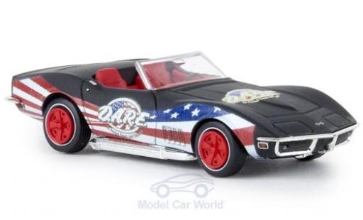 Coche miniatura Chevrolet Corvette 1/87 Brekina C3 Cabrio D.A.R.E. Chevrolet Corvette 1/87 Brekina C3 Cabrio D.A.R.E. coche miniatura