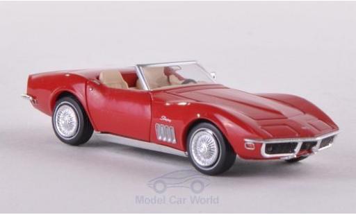 Coche miniatura Chevrolet Corvette 1/87 Brekina (C3) Convertible rojo Chevrolet Corvette 1/87 Brekina (C3) Convertible rojo coche miniatura