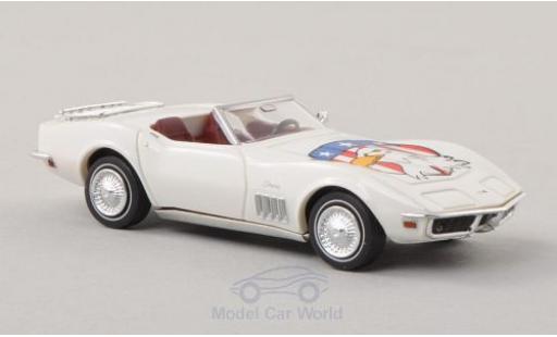 Coche miniatura Chevrolet Corvette C3 1/87 Brekina C3 Convertible blanco/Dekor American Eagle Chevrolet Corvette C3 1/87 Brekina C3 Convertible blanco/Dekor American Eagle coche miniatura