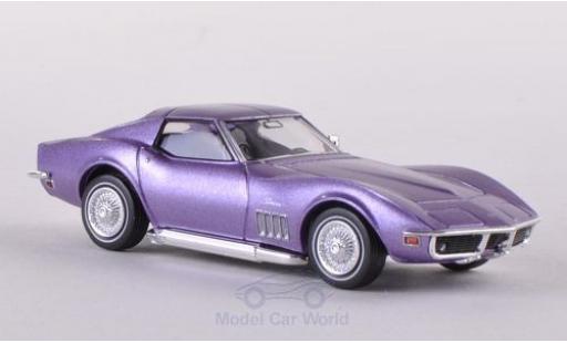 Coche miniatura Chevrolet Corvette 1/87 Brekina (C3) metalico lila Chevrolet Corvette 1/87 Brekina (C3) metalico lila coche miniatura