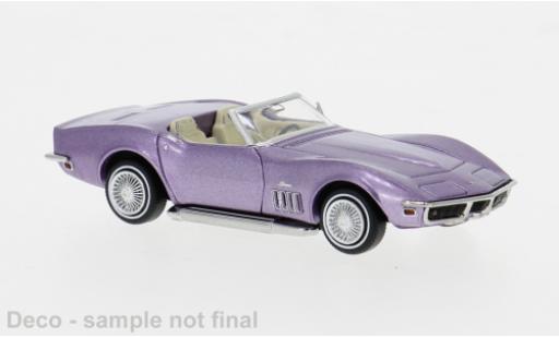 Coche miniatura Chevrolet Corvette 1/87 Brekina C3 violett 1967 1:87 Chevrolet Corvette 1/87 Brekina C3 violett 1967 1:87 coche miniatura