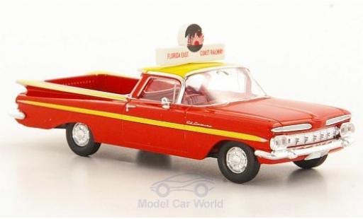 Coche miniatura Chevrolet El Camino 1/87 Brekina Florida East Coast Railway Chevrolet El Camino 1/87 Brekina Florida East Coast Railway coche miniatura