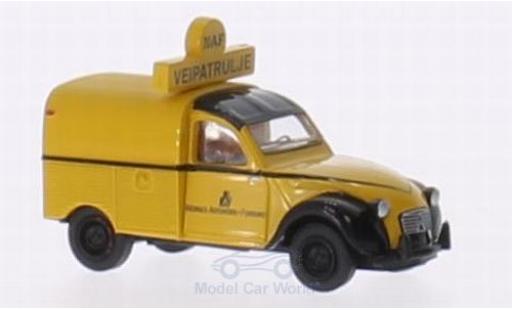 Citroen 2CV 1/87 Brekina 2 CV AZU NAF vejpatrulje (N) coche miniatura