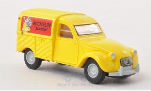 Citroen 2CV 1/87 Brekina 2 CV Kastenente Michelin Scooter (F) coche miniatura