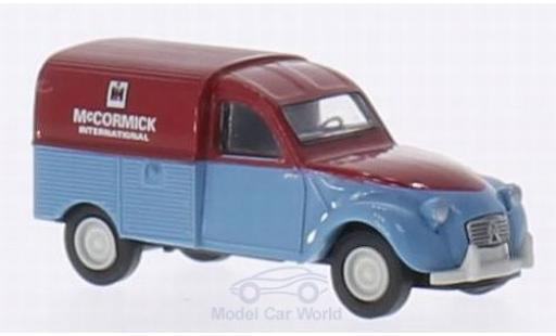 Citroen 2CV 1/87 Brekina AZU McCormick coche miniatura
