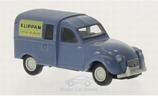 Citroen 2CV 1/87 Brekina Klippan Kastenente coche miniatura