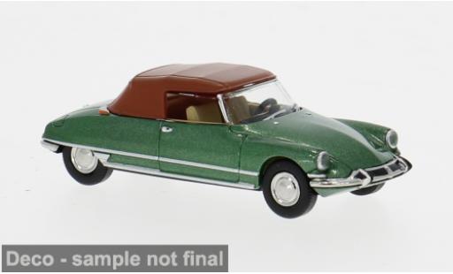 Coche miniatura Citroen DS 1/87 Brekina 19 Cabriolet grün 1963 1:87 Citroen DS 1/87 Brekina 19 Cabriolet grün 1963 1:87 coche miniatura