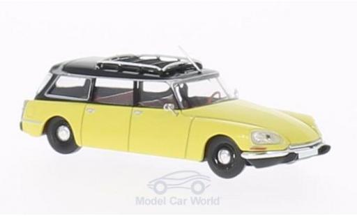 Coche miniatura Citroen DS 1/87 Brekina Break amarillo/negro Citroen DS 1/87 Brekina Break amarillo/negro coche miniatura